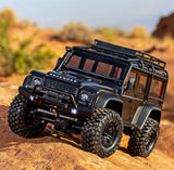 Traxxas 97054-1 TRX-4M 1/18 Land Rover Defender Crawler RTR - 2S LiPo/USB Charger