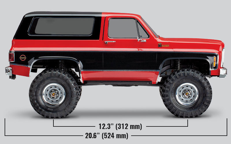 Traxxas 82276-4 TRX-4 Chevy Blazer 1979 1/10 RTR Clipless