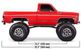 BLACK TILBUD - TRX-4 Crawler Chevrolet K10 High Trail RTR