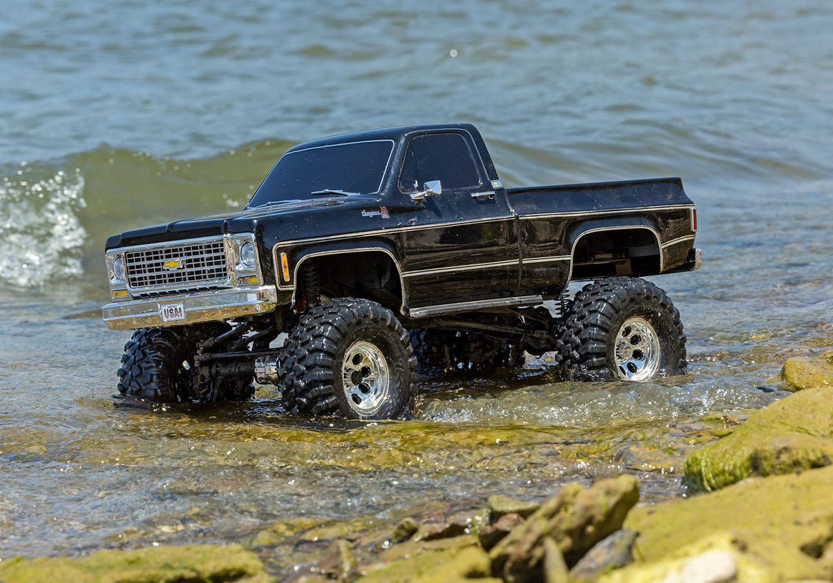 BLACK TILBUD - TRX-4 Crawler Chevrolet K10 High Trail RTR