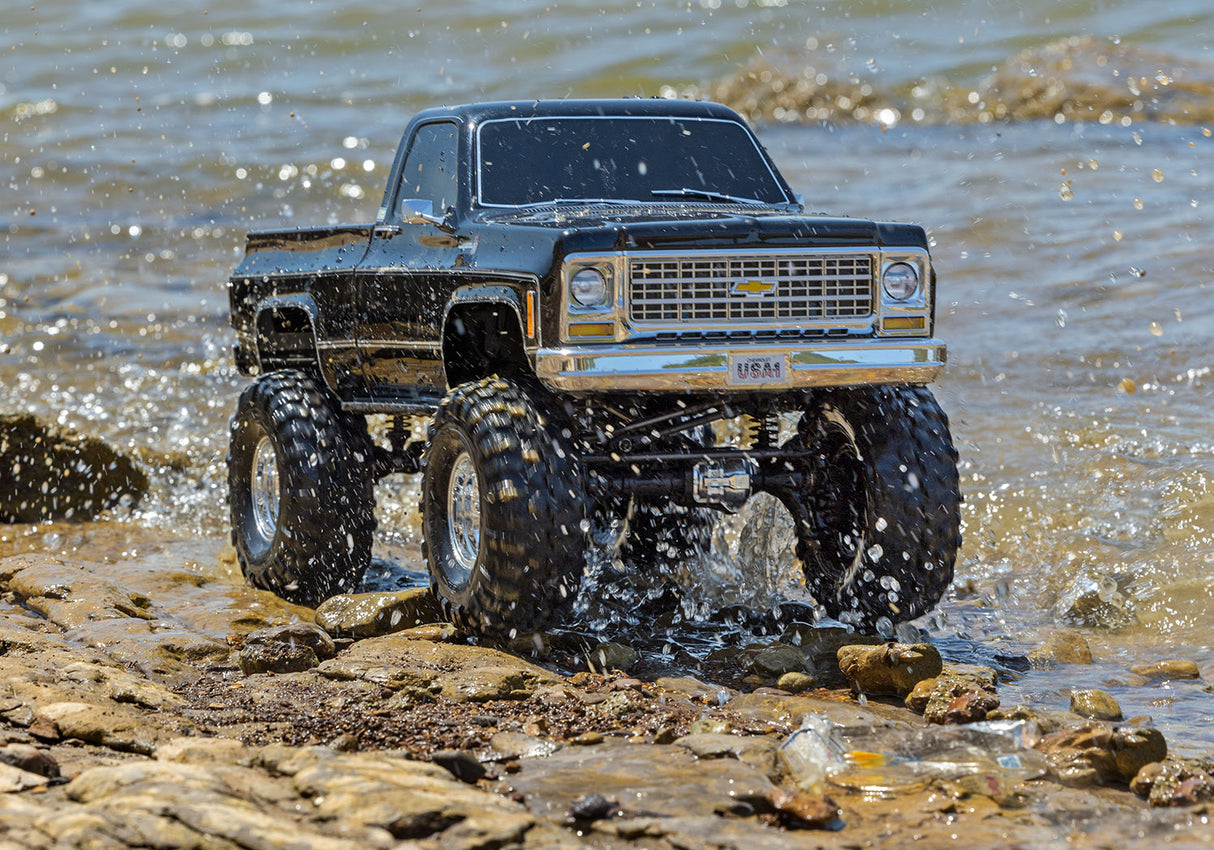 BLACK TILBUD - TRX-4 Crawler Chevrolet K10 High Trail RTR