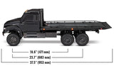 TRX-6 Ultimate RC Hauler 6x6 TQi Black