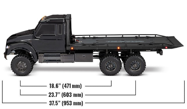 TRX-6 Ultimate RC Hauler 6x6 TQi Black