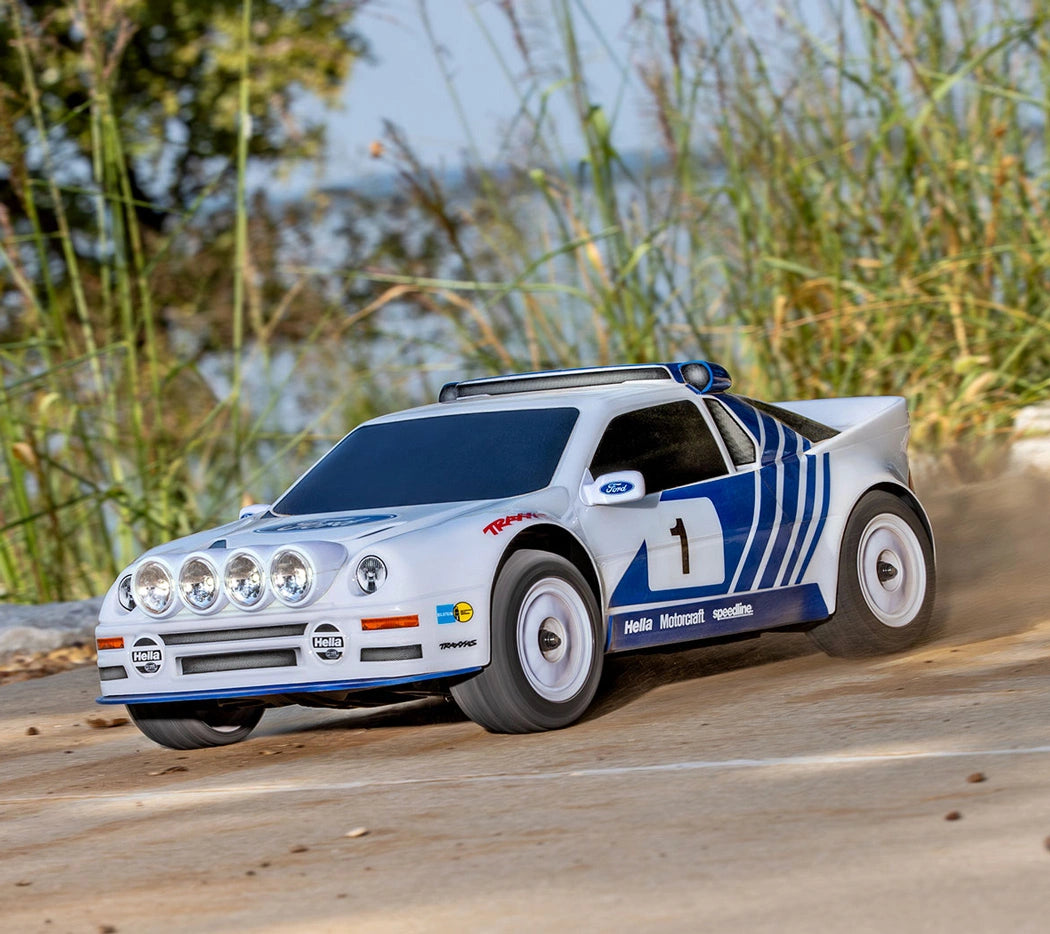 Mini Rally Ford RS200 RTR TQi VXL-3s - USB-C lader / 2s LiPo