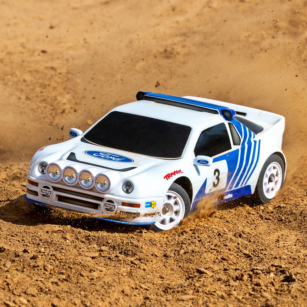 Mini Rally Ford RS200 RTR TQi VXL-3s - USB-C lader / 2s LiPo