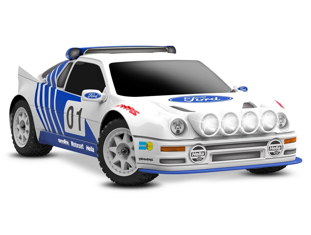 Mini Rally Ford RS200 RTR TQi VXL-3s - USB-C lader / 2s LiPo