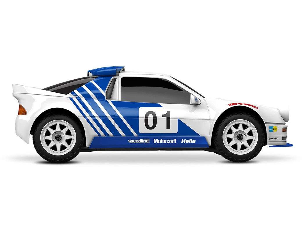 Mini Rally Ford RS200 RTR TQi VXL-3s - USB-C lader / 2s LiPo