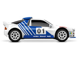 Mini Rally Ford RS200 RTR TQi VXL-3s - USB-C lader / 2s LiPo