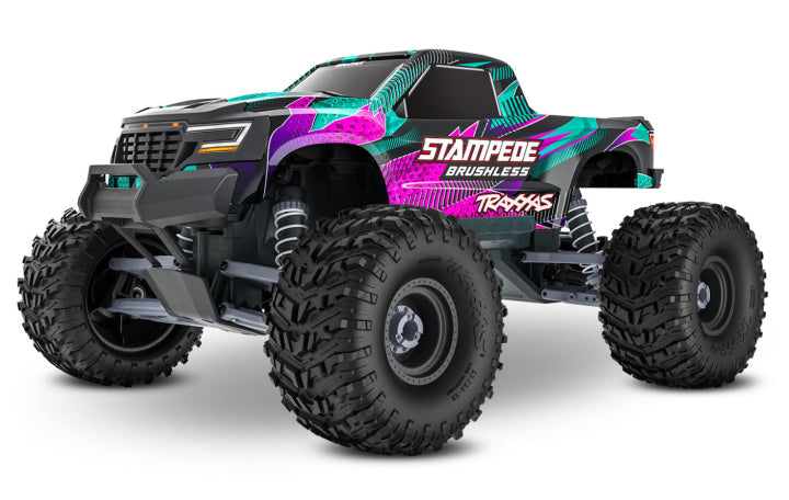 Stampede 2WD 1/10 HD VX3 BL 3S RTR Pink