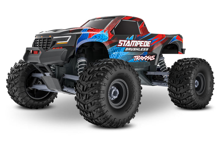 Stampede 2WD 1/10 HD VX3 BL 3S RTR Red