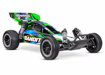 Traxxas 24254-8 Bandit 2WD 1/10 RTR TQ EHD USB-C Charger/ 7 cell NiMH 3000mAh