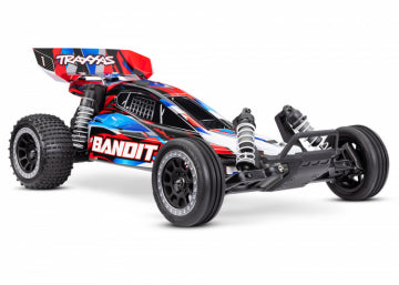 Traxxas 24254-8 Bandit 2WD 1/10 RTR TQ EHD USB-C Charger/ 7 cell NiMH 3000mAh