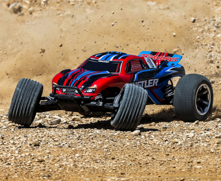 Rustler 2WD 1/10 RTR TQ EHD Red USB-C - With Battery/Charger*