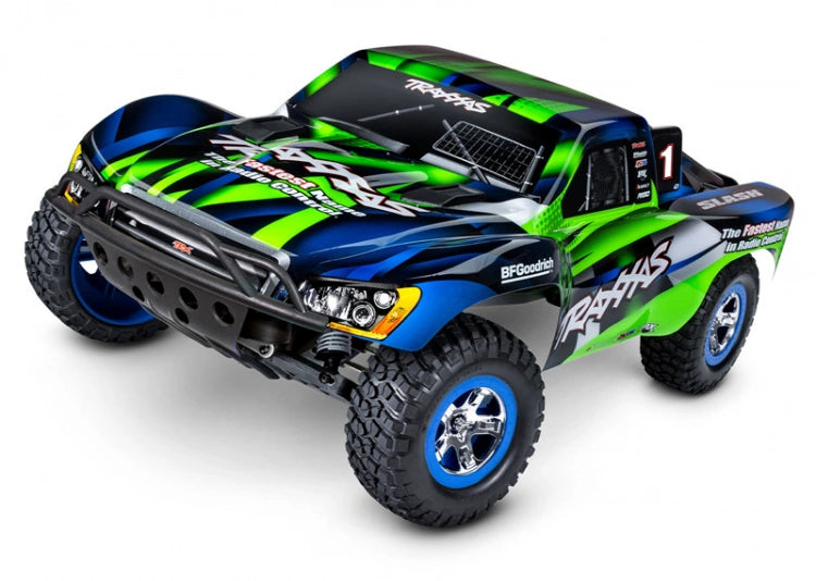 Traxxas Slash 2WD Clipless m. batteri og lader