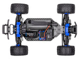 Rustler 4X4 BL-2s chassis set ovenfra