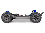 Rustler 4X4 BL-2s chassis set fra siden