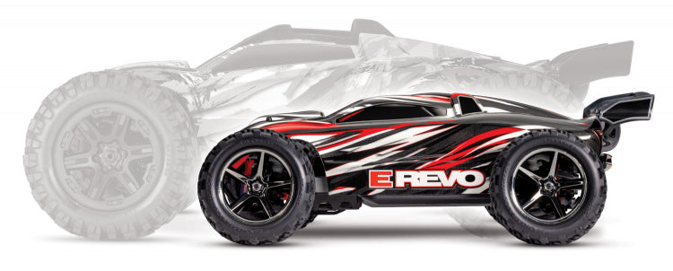 E-Revo 1/16 4WD RTR TQ Red USB-C With Batt/Charger*