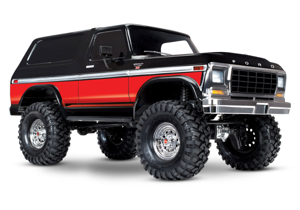 TRX-4 Ford Bronco Ranger XLT Crawler RTR Clipless Red