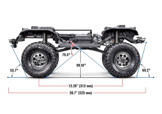 TRX-4 Crawler 1972 Blazer High Trail FD RTR Red