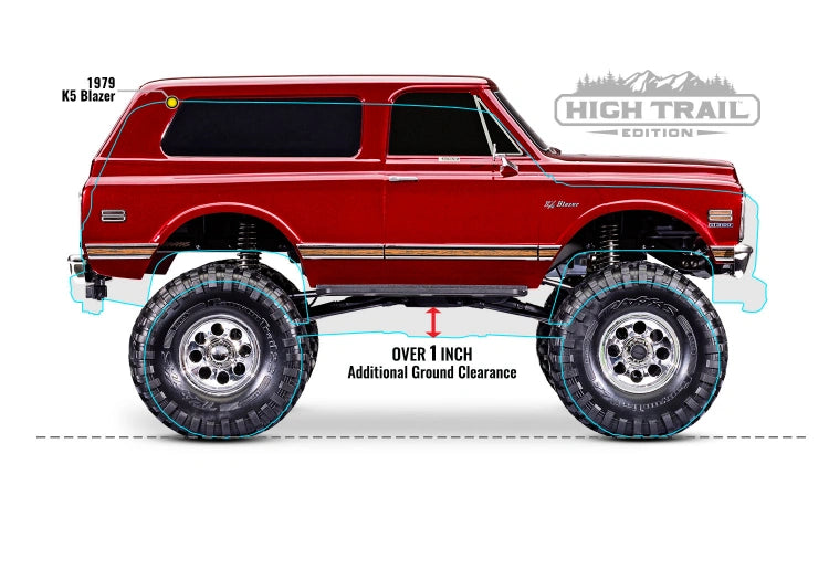 TRX-4 Crawler 1972 Blazer High Trail FD RTR Red