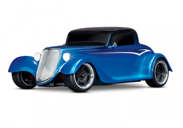 Traxxas 93044-4-BLUE - Factory Five '35 Hot Rod Coupe 1/10 AWD RTR Blue
