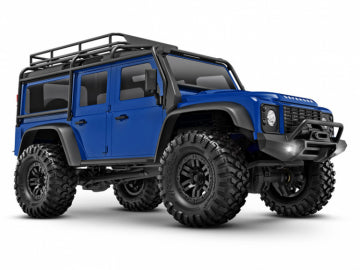 Traxxas 97054-1-BLUE - TRX-4M 1/18 Land Rover Defender Crawler Blue RTR - 2S LiPo/USB Charger