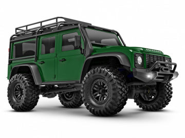 Traxxas 97054-1-GRN - TRX-4M 1/18 Land Rover Defender Crawler Green RTR - 2S LiPo/USB Charger