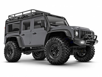 Traxxas 97054-1-SLVR - TRX-4M 1/18 Land Rover Defender Crawler Silver RTR - 2S LiPo/USB Charger