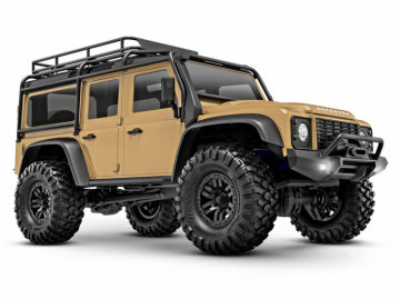 Traxxas 97054-1-TAN - TRX-4M 1/18 Land Rover Defender Crawler Tan RTR - 2S LiPo/USB Charger