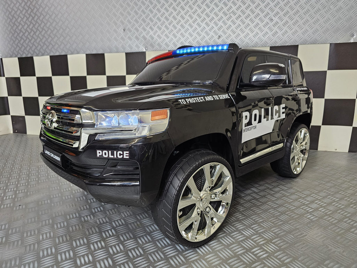 Children's car Toyota Land Cruiser police 24 volts