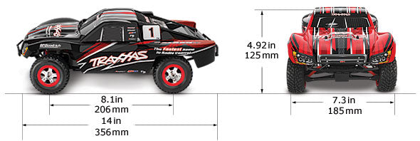 Traxxas 70054-8 Slash 4x4 1/16 RTR TQ USB-C With Batt/Charger