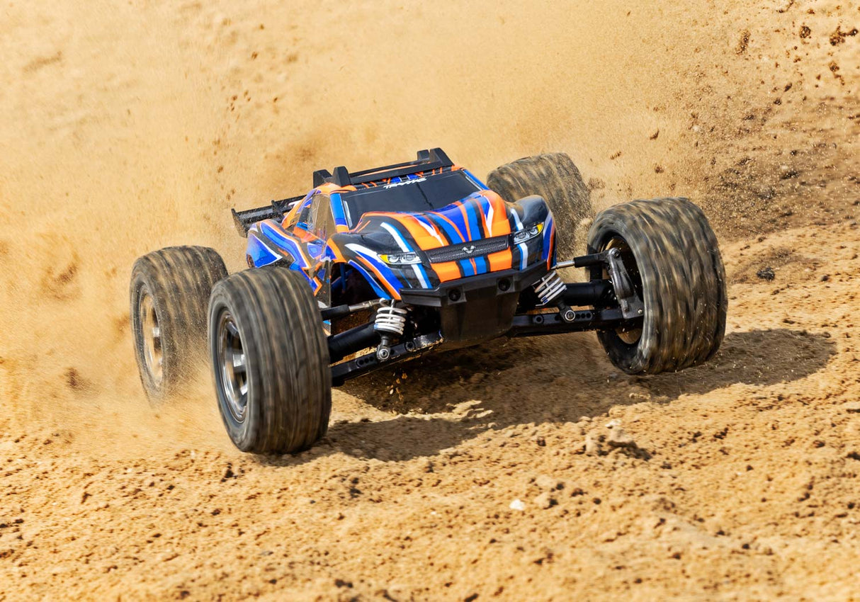Traxxas 67376-4 Rustler 4x4 VXL 1/10 RTR TQi TSM EHD
