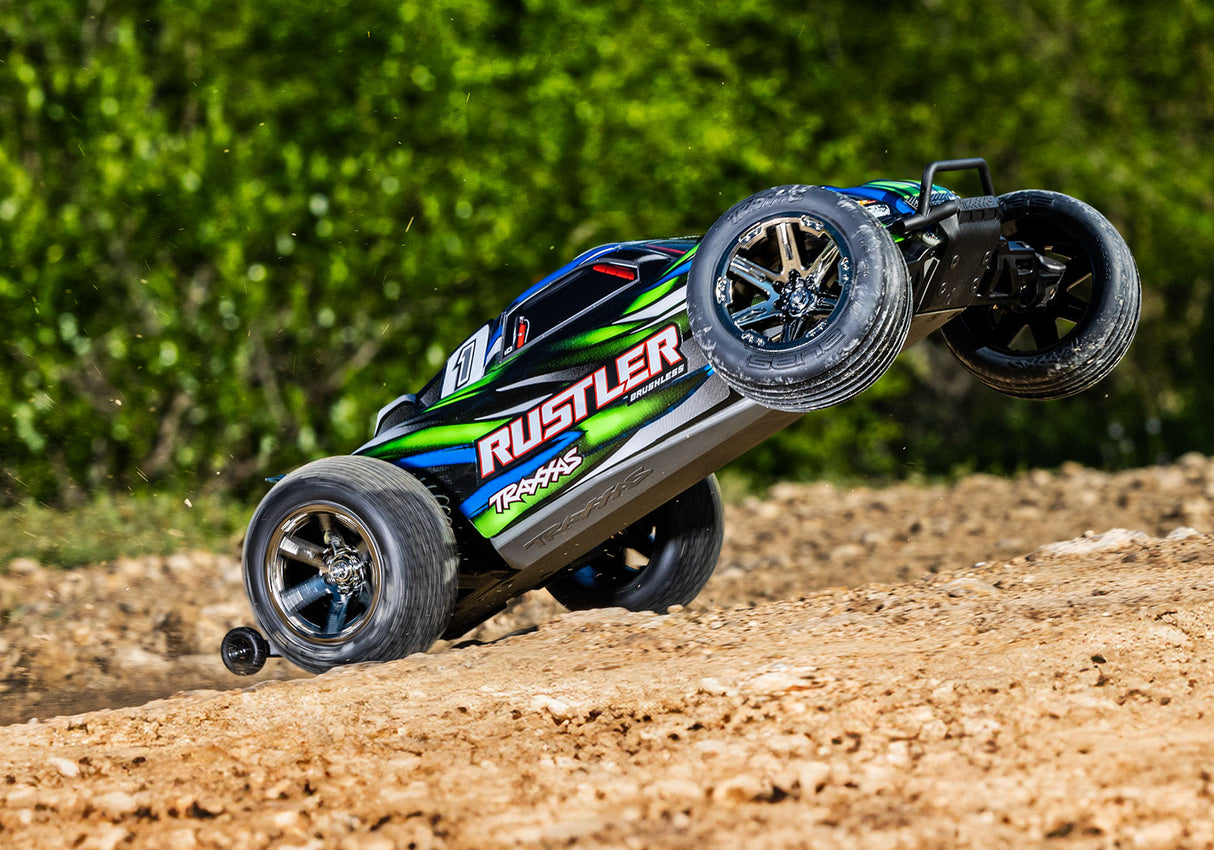 Traxxas Rustler 2WD BL-2s EHD - FREE LIPO COMBO DEAL