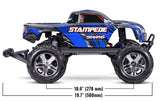 Traxxas 36254-8 Stampede 2WD 1/10 RTR TQ EHD USB-C - With Battery/Charger