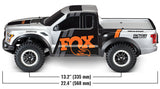 Traxxas 58094-8-FOX Ford F-150 Raptor 2WD 1/10 RTR TQ USB FOX - With Battery/Charger