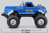 Traxxas 36334-4-R5 BIGFOOT No.1 Classic 1/10 RTR TQ BL-2S EHD
