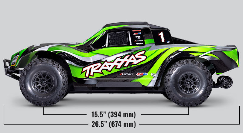 Traxxas 102076-4 Maxx Slash 6s Short Course Truck