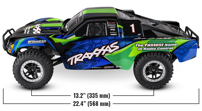 Traxxas 58276-74 Slash VXL 2WD Clipless 1/10 RTR TQi TSM 272R