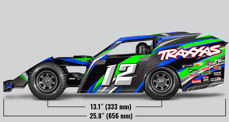 BLACK TILBUD - Slash Mudboss 1/10 RTR TQ BL-2s