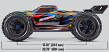 Traxxas 95096-4 Sledge 1/8 Truck 6s Belted