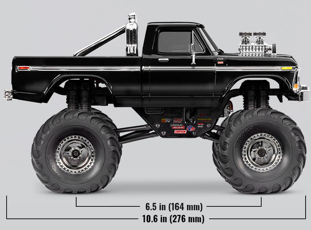 Traxxas 98044-1 TRX-4MT Ford F-150 Monster Truck RTR - 2S LiPo/USB Charger