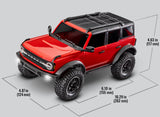 Traxxas 97054-1 TRX-4M 1/18 Land Rover Defender Crawler RTR - 2S LiPo/USB Charger