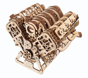 UGEARS Models 70264 - Ugears V8 Engine