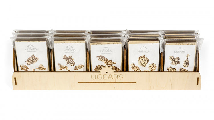 Ugears DisplaystÃ¤ll Disk Fidgets (15)