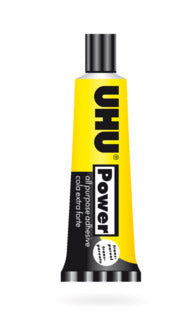 UHU 840579 - UHU All Purpose Adhesive Power Transparent 45ml Tube