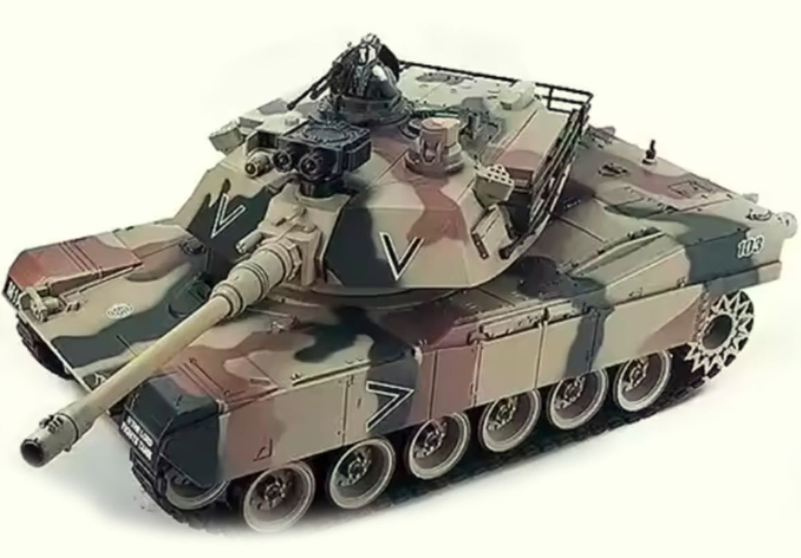 Seriøs fjernstyret tank med ægte kugler, ægte røg, ægte bevægelser samt mulighed for vandkugler