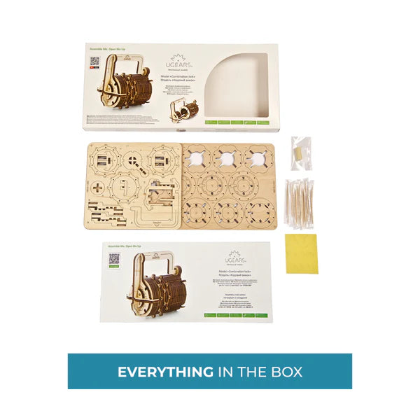 Ugears Combination Lock