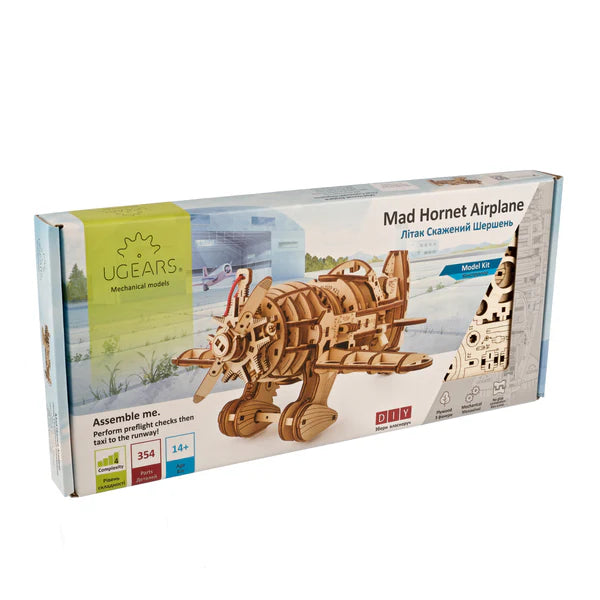 Ugears Mad Hornet Airplane