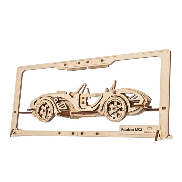 Ugears Roadster MK3 2.5D Puzzle