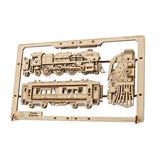 Ugears Steam Express 2.5D Puzzle